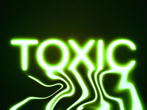 Neon Green Melting Acid Text Effect Mockup