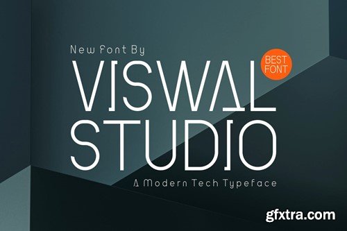 Getry LAbs - Modern Tech Font QG38LYE