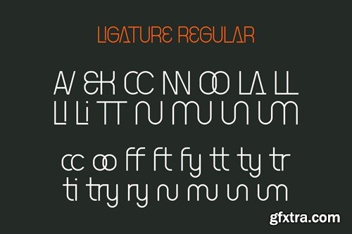 Getry LAbs - Modern Tech Font QG38LYE