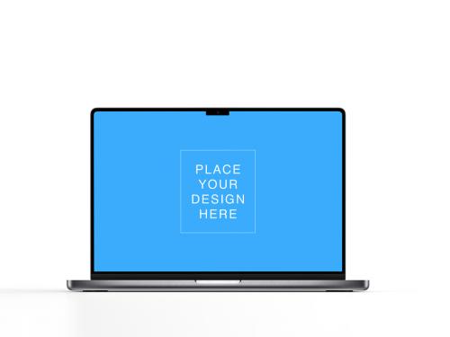 Isolated MacBook Pro Screen Mockup