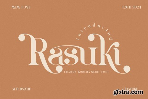 Rasuki - Luxury Modern Font A5RJJN3