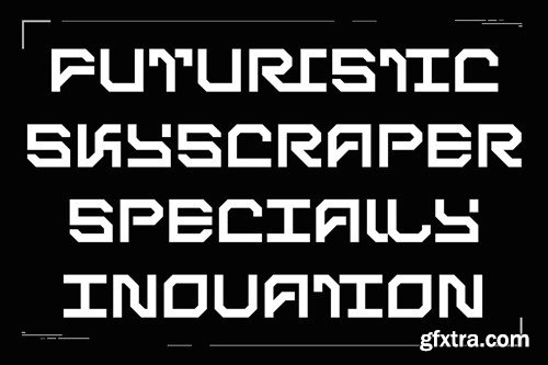 Cypher - Futuristic Font YAEXMKL