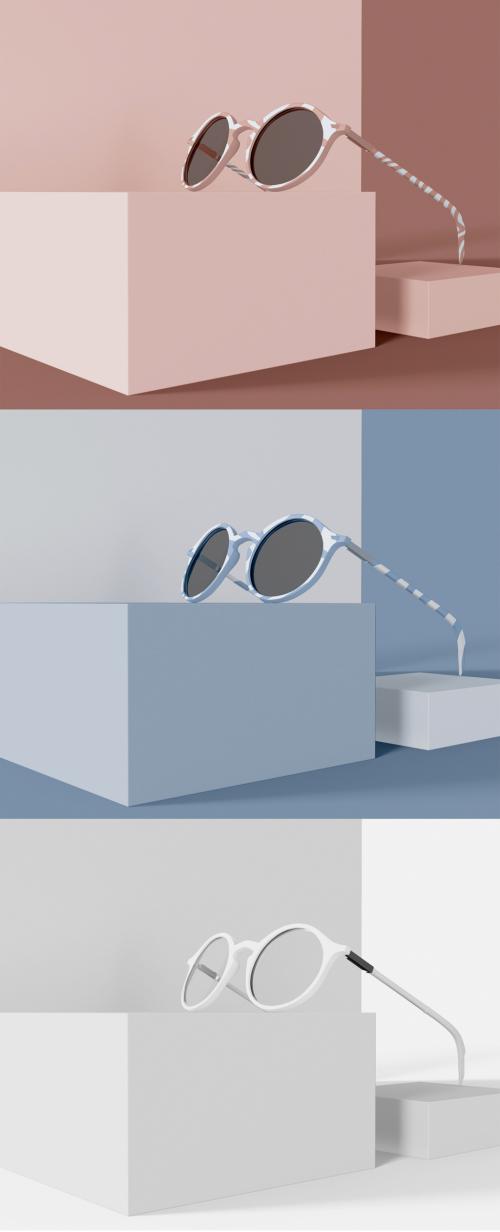 Polarized Sunglasses Mockup