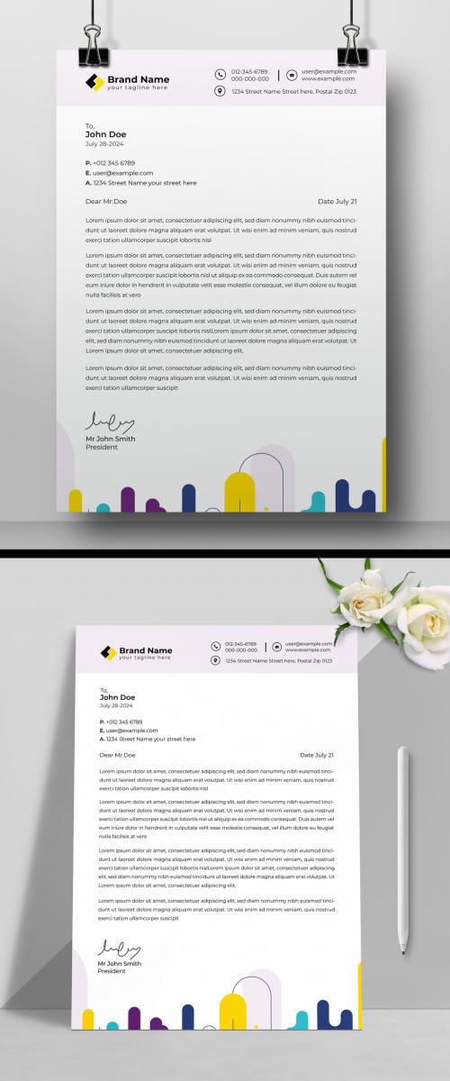 Letterhead Layout