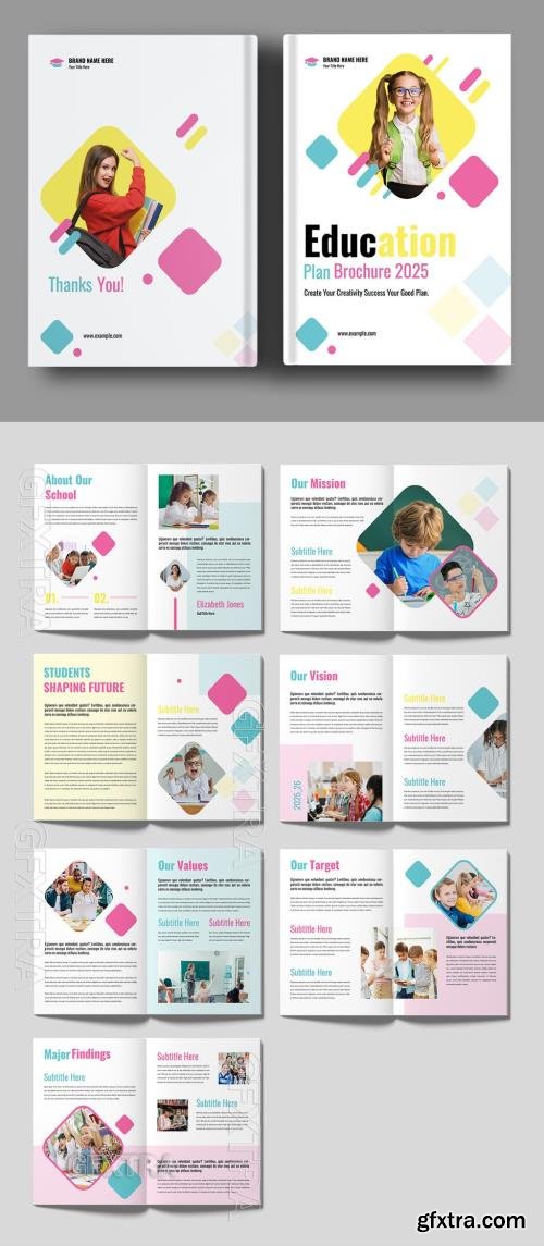 Education Plan Brochure Layout 759672213