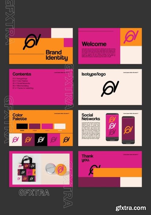 Brand Identity Manual Layout 758994429