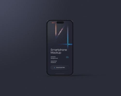 Dark Smartphone Mockup