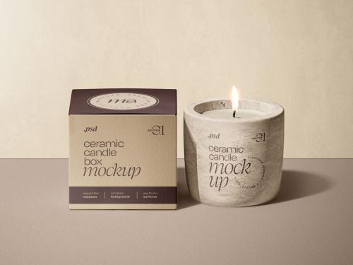 Candle Mockup