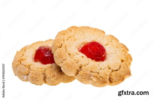 Spanish Cookies Isolated 6xJPEG