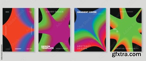 Abstract Geometric Shape Background Vector Set 6xAI