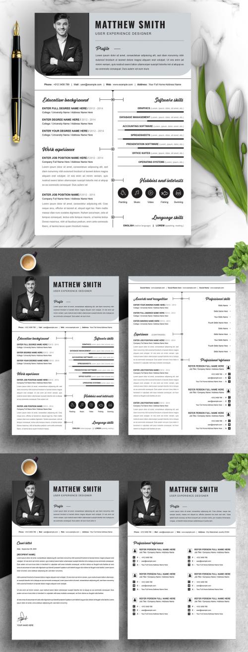 Fashion Designer Resume CV Template