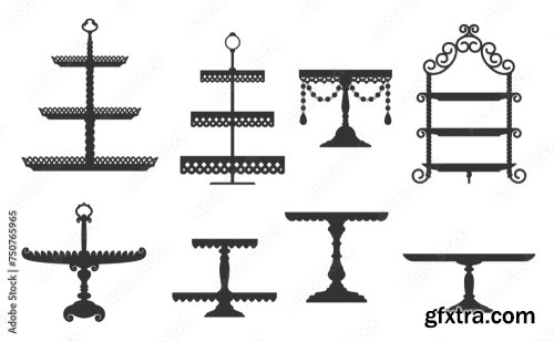 Vector Display Stands 6xAI