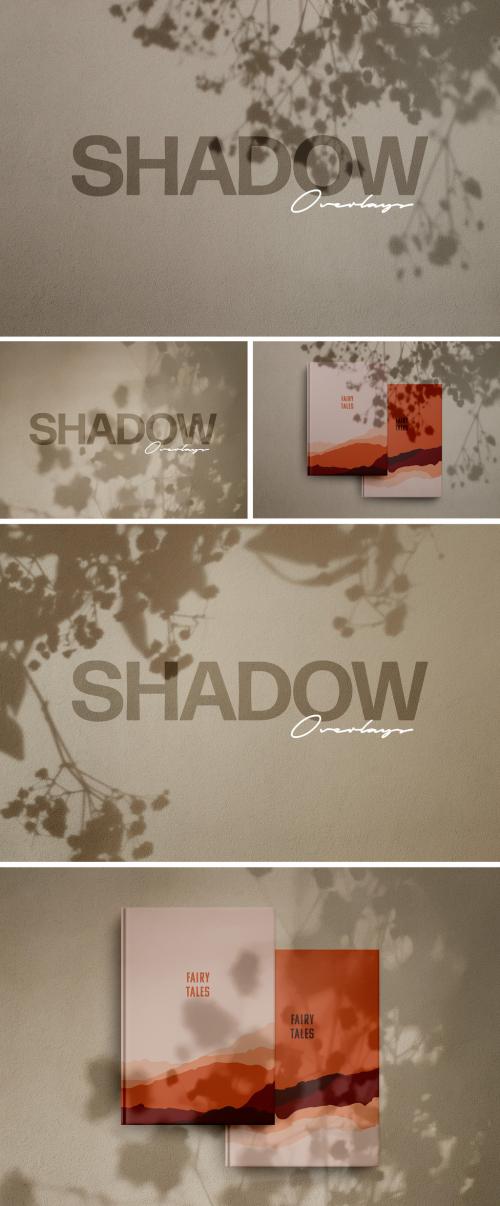 Flower Shadow Overlays Mockup