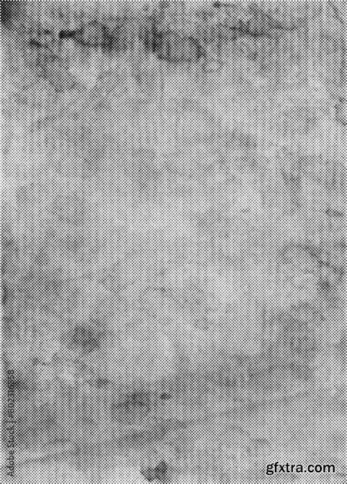 Halftone Vintage Paper Texture 6xAI