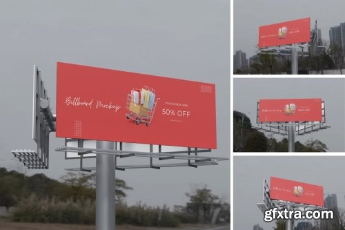 Billboard Mockup Collections 10xPSD