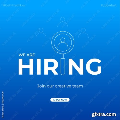 We Are Hiring And Join Our Team Social Media Post Design 6xAI