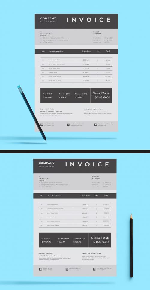 Printable Invoice Layout