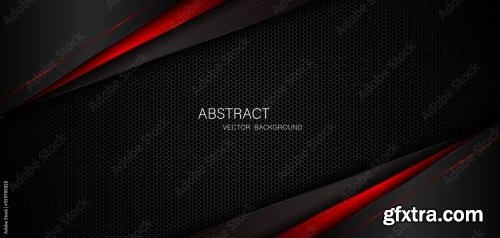 Abstract Red Steel Mesh Background With Red Glowing Lines With Free Space For Design 6xAI