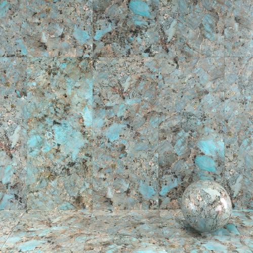 Marble tiles Amazonite