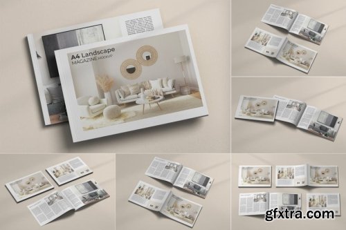 Magazine Cover Mockup Collections 14xPSD