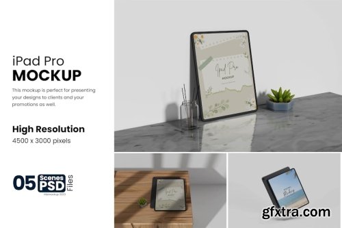 iPad Mockup Collections 13xPSD