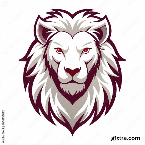 Lion Logo 6xSVG