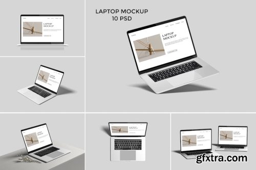 Laptop Mockup Collections #3 13xPSD