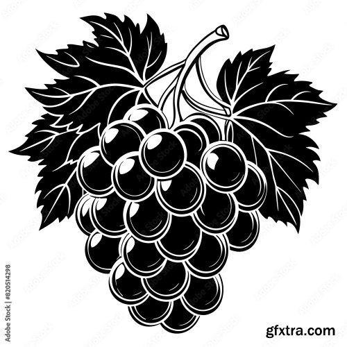 A Bunch Of Grapes 6xSVG