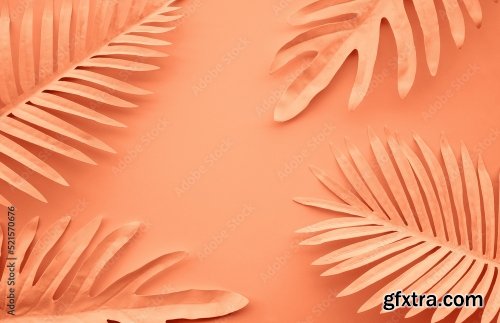 Collection Of Tropical Leaves 6xJPEG