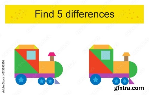 Find 5 Differences 6xAI