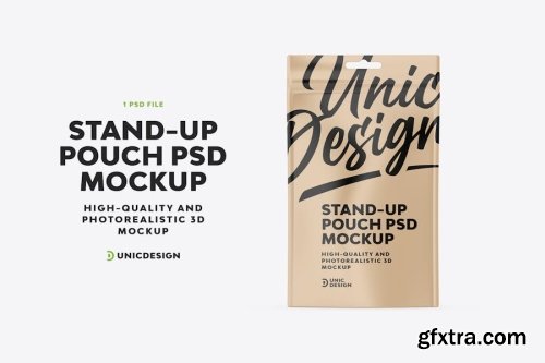 Stand-Up Pouch Mockup Collections 10xPSD