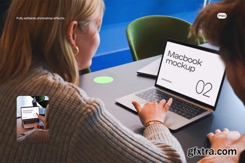 Laptop Mockup Collections 12xPSD