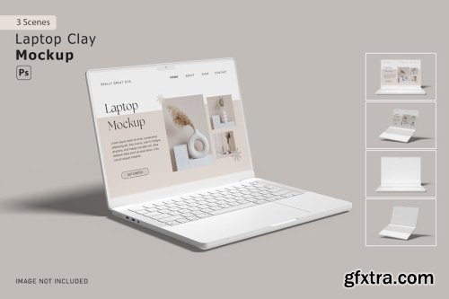 Laptop Mockup Collections 12xPSD