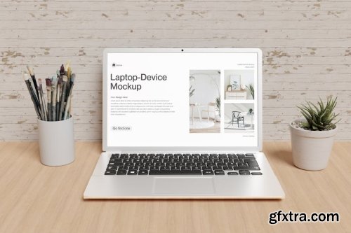 Laptop Mockup Collections 12xPSD