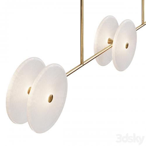 Set of pendant lights CORAL LINEAR from Soktas