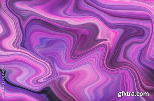 Abstract Color Flow Gradient Background 6xJPEG