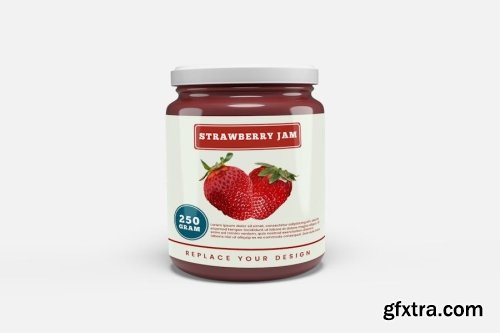 Jam Jar Mockups Collections 11xPSD