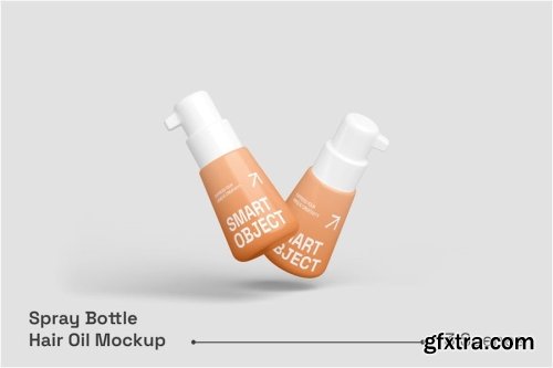 Hair Spray Bottle Mockup Collections 14xPSD