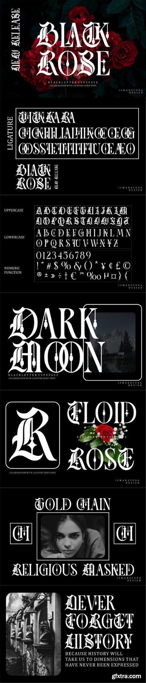 Black Rose Font