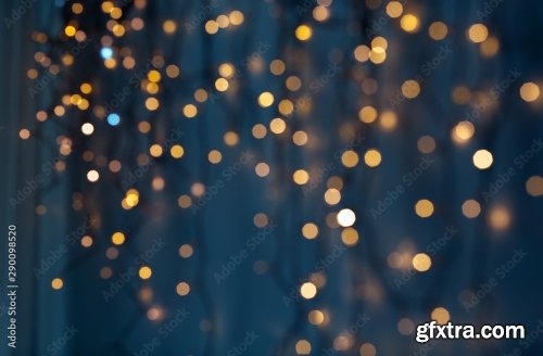 Holiday Illumination And Decoration Concept 6xJPEG