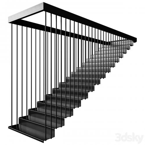 Sheet Metal Staircase