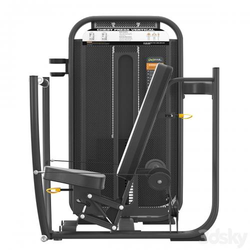 DHZ Fitness E-7008 Vertical Press