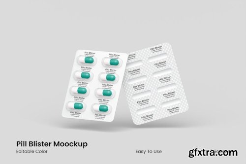 Pills Mockup Collections 14xPSD