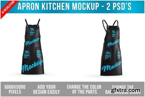 Apron Mockup Collections 11xPSD