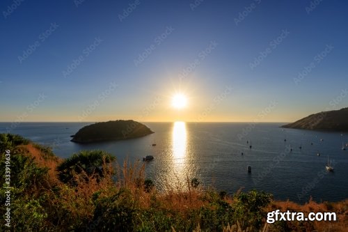 Beautiful Sunset On Andaman Sea 5xJPEG