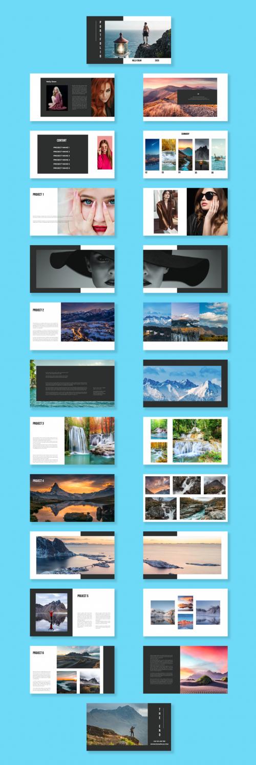 Portfolio Presentation Design Layout