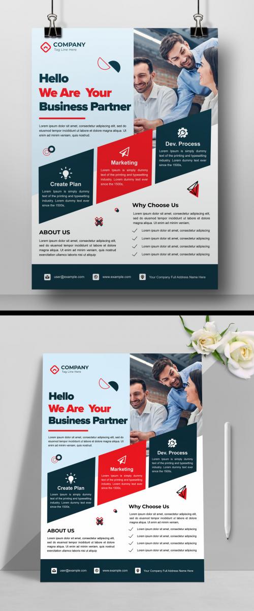 Corporate Business Flyer Template Design