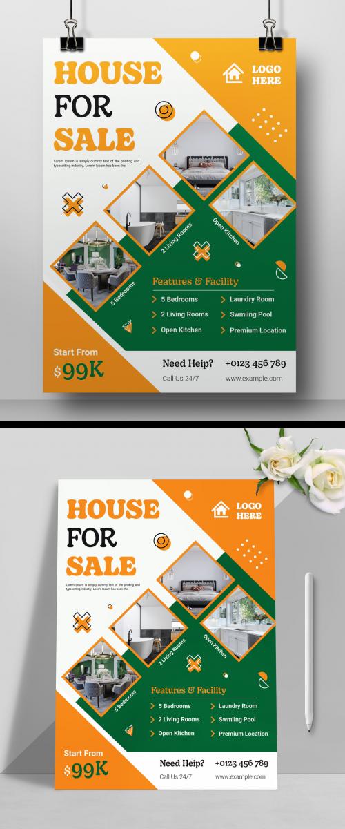 Simple Real Estate Flyer Layout