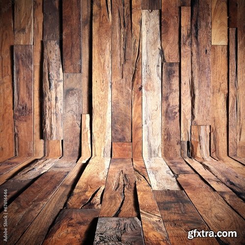 Design Of Dark Wood Background 6xJPEG