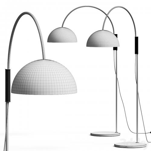 CB2 Jett Arched Floor Lamps